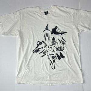 Vintage Jordan brand y2k crew neck shirt size large unisex jumpman logo